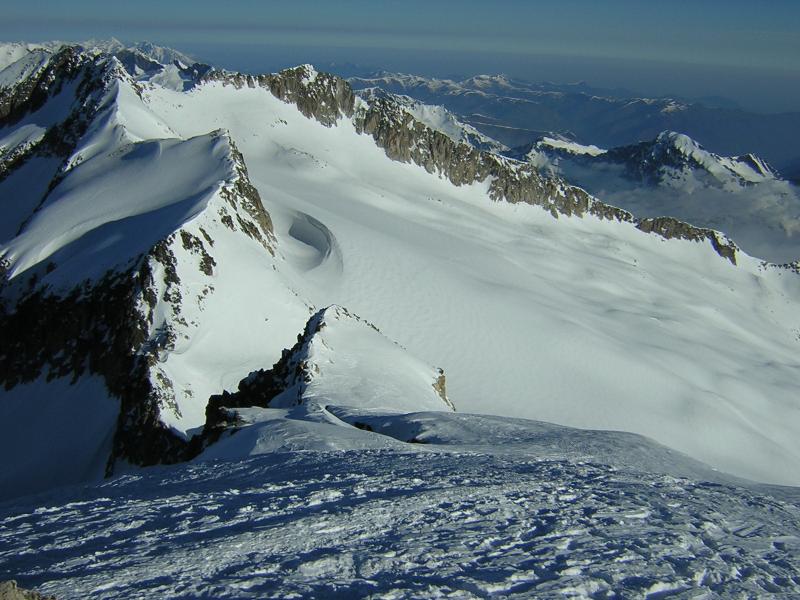 Foto del glaciar del Aneto.